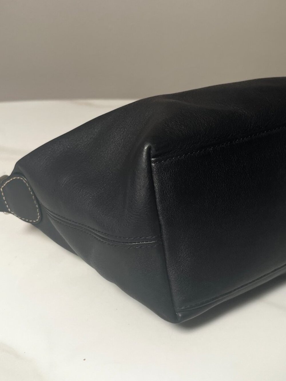 Coach Black Leather Hobo Shoulder Bag Y2K Leatherware 1941 - Picture 9 of 12